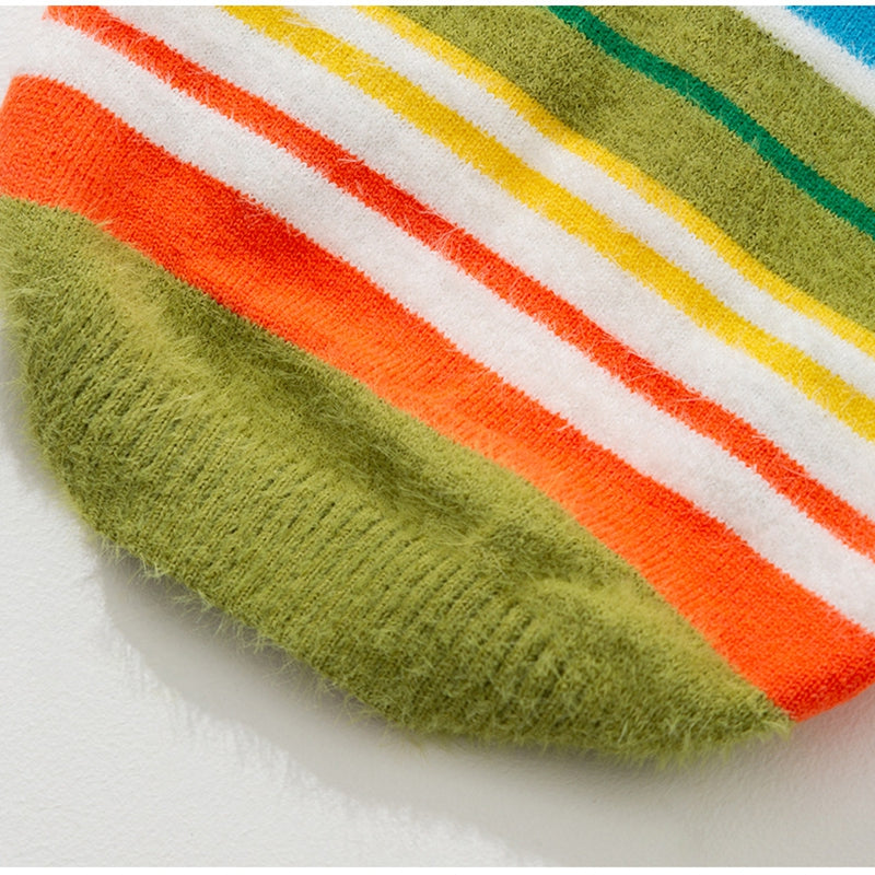 New Dog Clothes For Autumn And Winter Simple And Versatile Striped Sweater Sleeveless Golden Retriever Pet Clothes