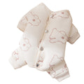 Dog Cotton Coat, Warm And Cute For Autumn And Winter, Fully Printed Bear Four-legged Coat, Small And Medium-sized Bichon Frise Pet Dog Clothes