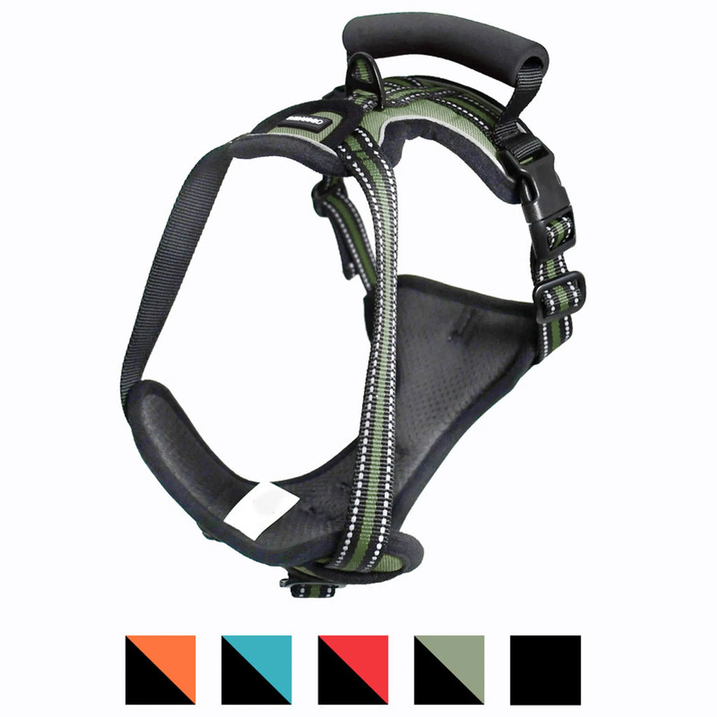 GOOPAWS Padded Reflective Dog Harness