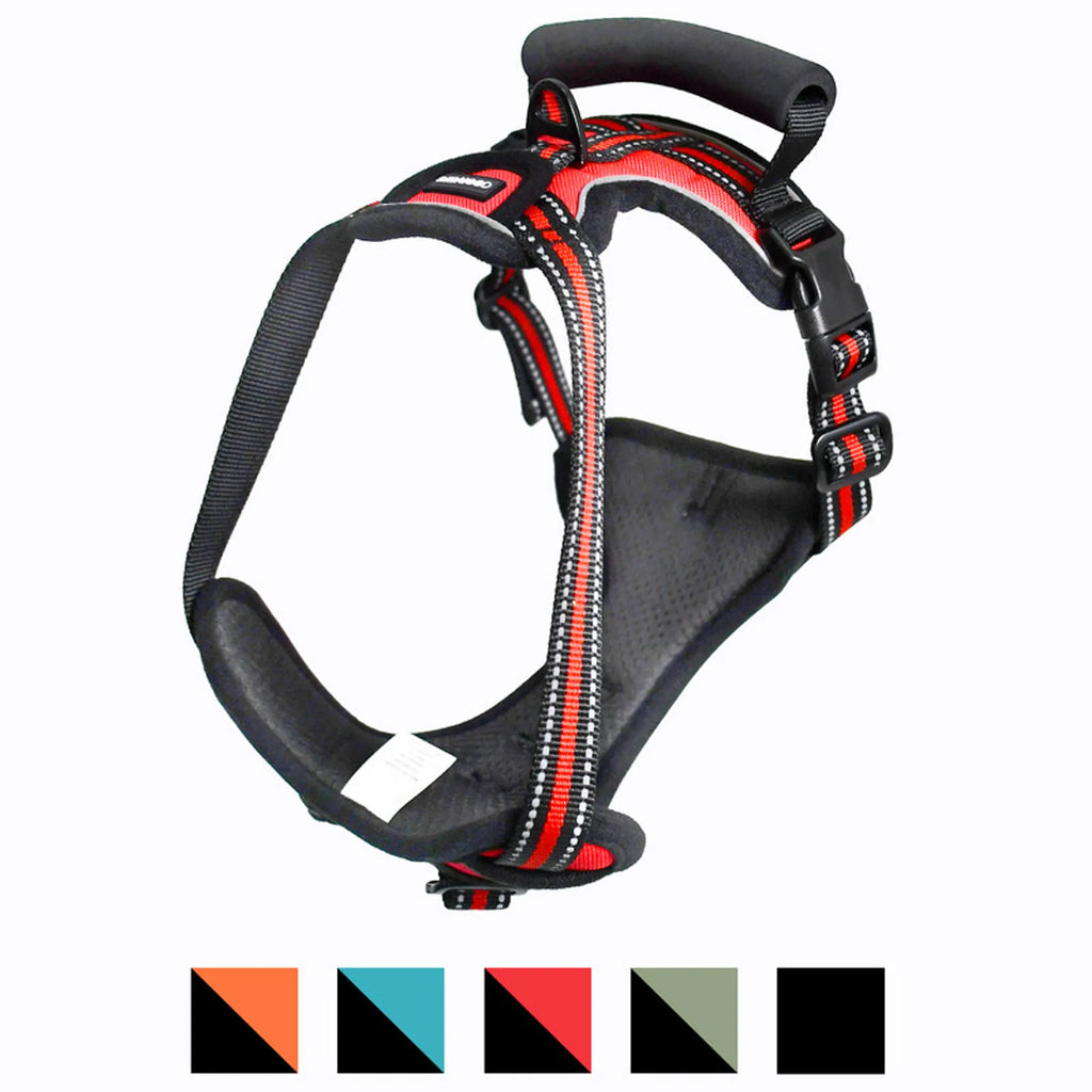 GOOPAWS Padded Reflective Dog Harness