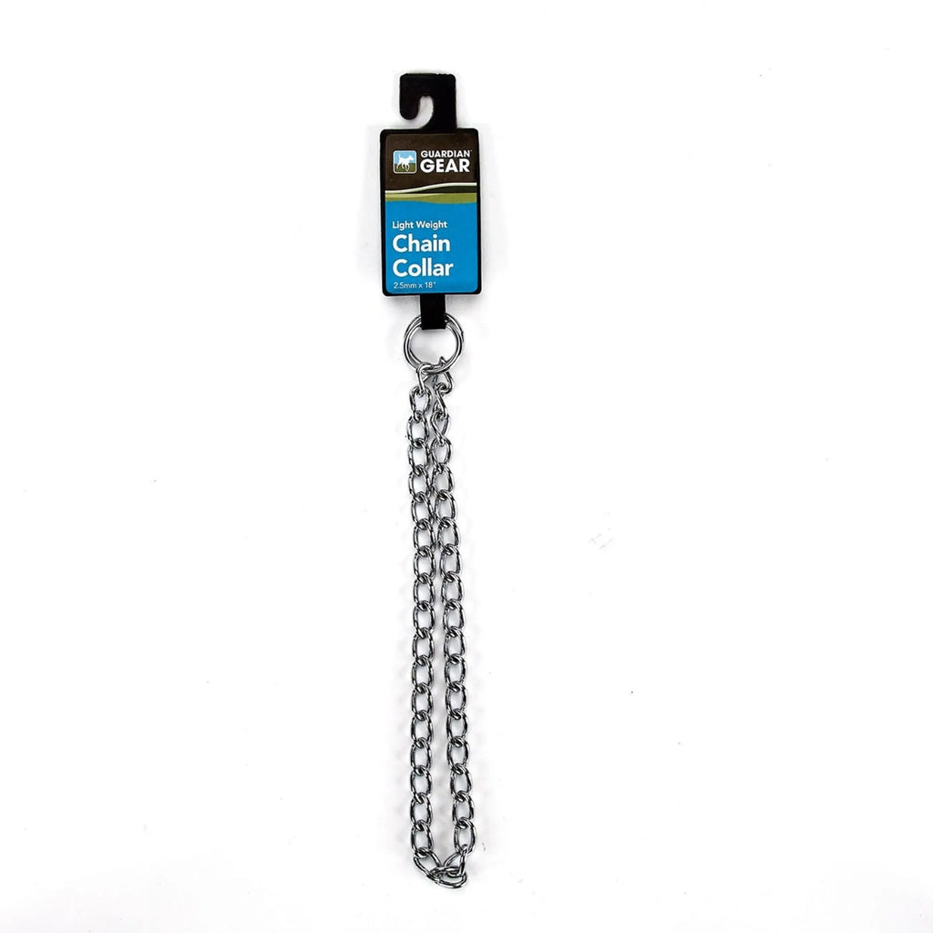 GG Lt Wt Chain Collar 18In 2.5mm