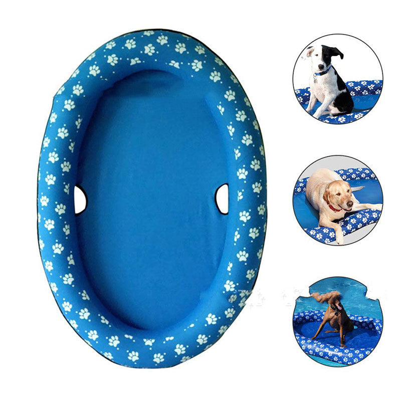 Inflatable Dog Pool Float & Swimming Raft — 8 Designs, Supports 40kg