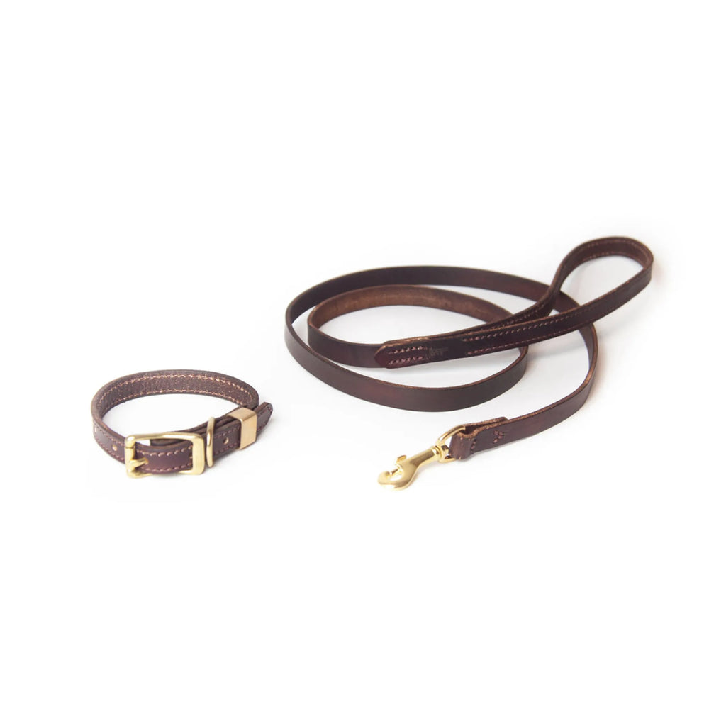 Full Grain Leather Dog Leash