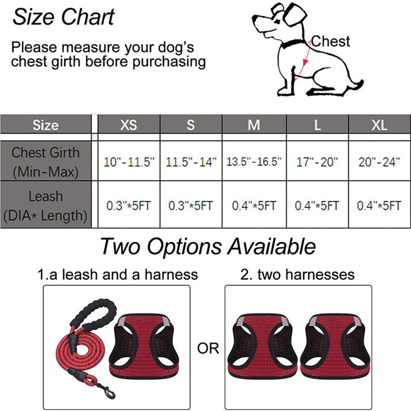 Reflective dog leash