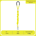 Dog Handmade Woven Leash Polyester Fiber Yellow