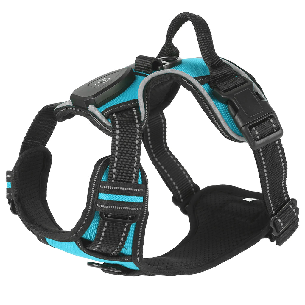 Light Up Dog Harness Rechargeable LED Dog Harness