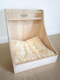 Pet Home Storage Small Solid Wood Bed For Home