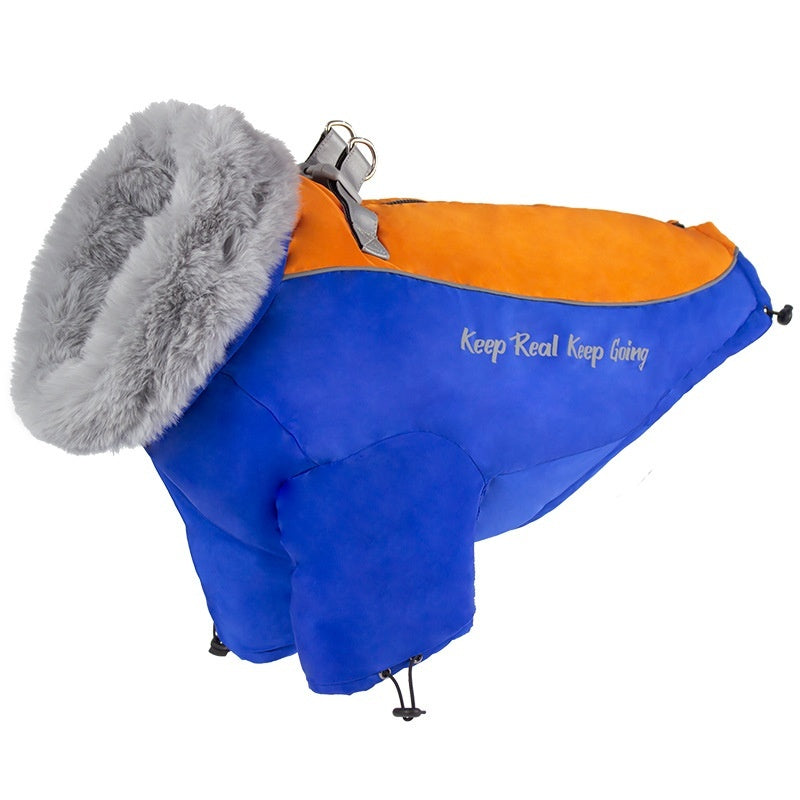 Thickened Two-legged Windproof Dog Coat Warm For Large Dogs