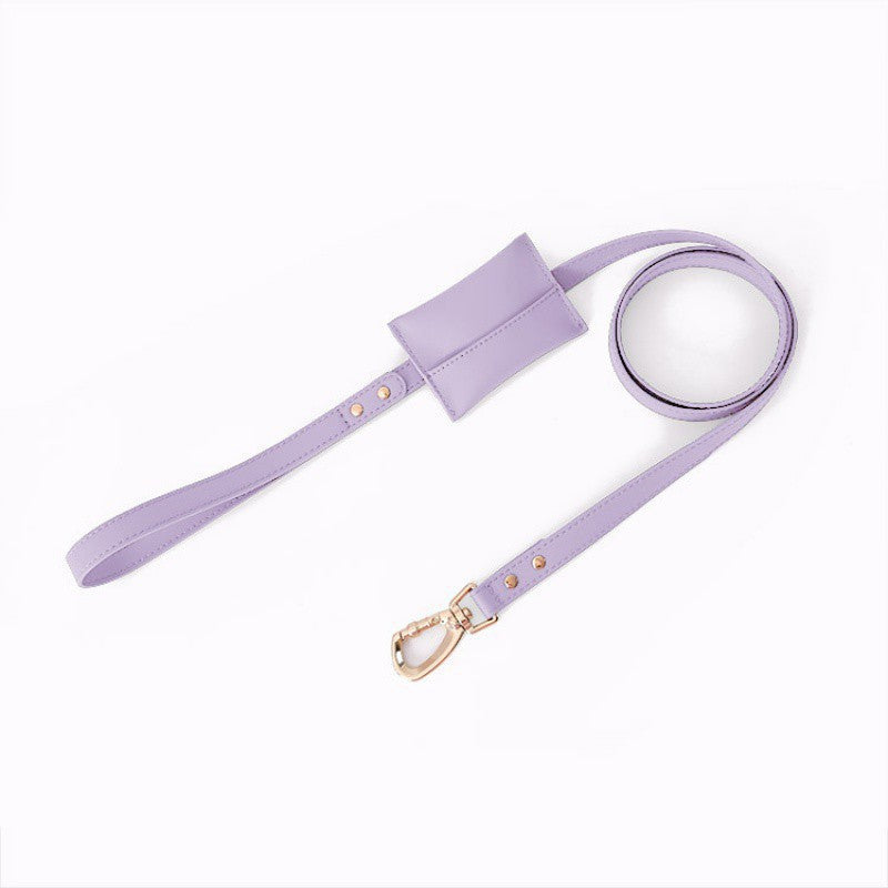 Small Dog Soft Leather Pet Box Harness
