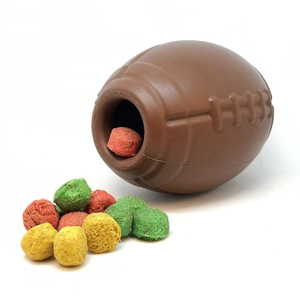 Football Dog Chew Toy & Treat Dispenser