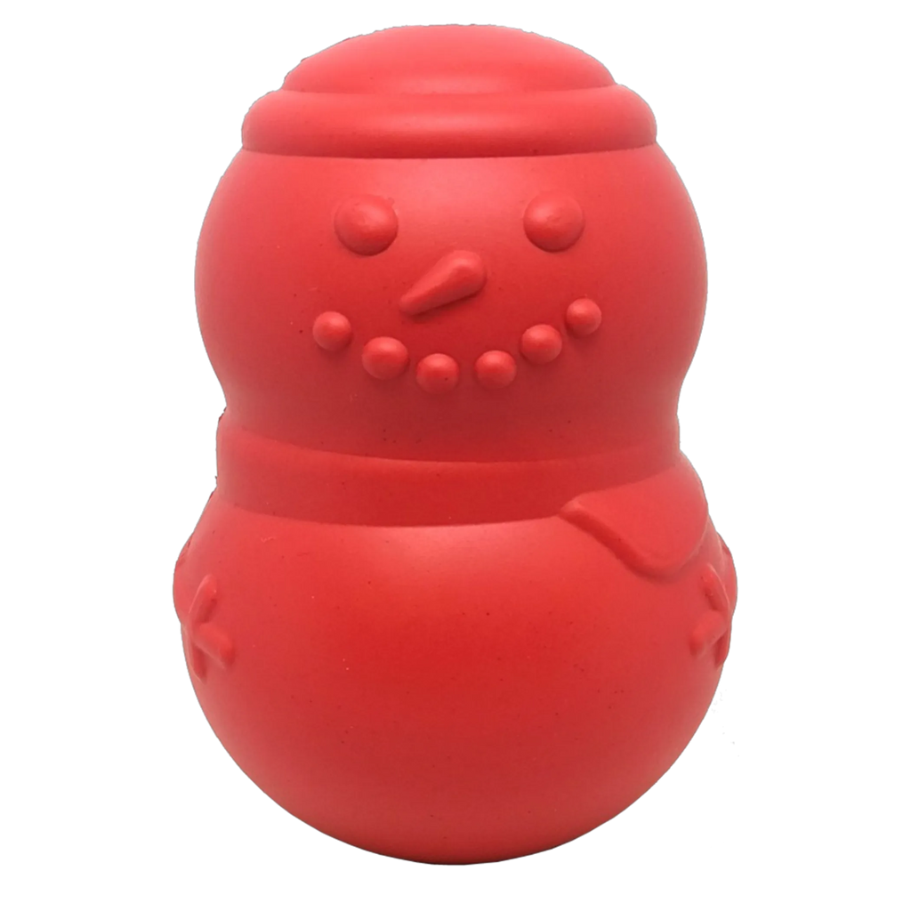 Snowman Dog Toy - Durable Winter Chew Toy for Large Dogs