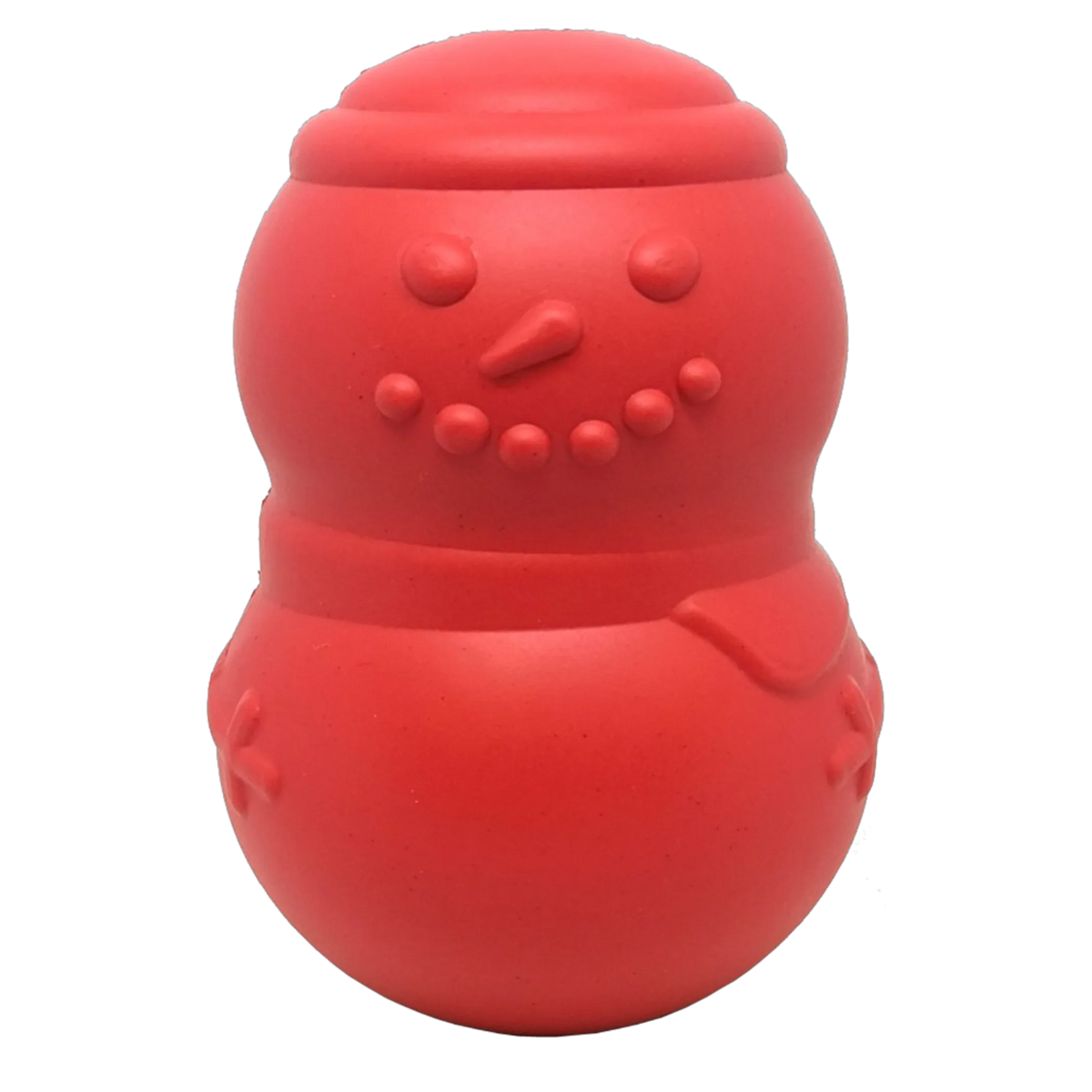 Snowman Dog Toy - Durable Winter Chew Toy for Large Dogs