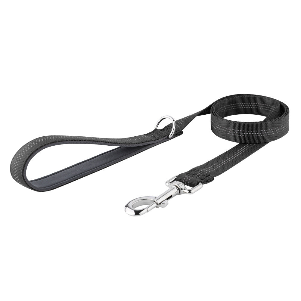Fashionable Reflective Silk Webbing Pet Leash
