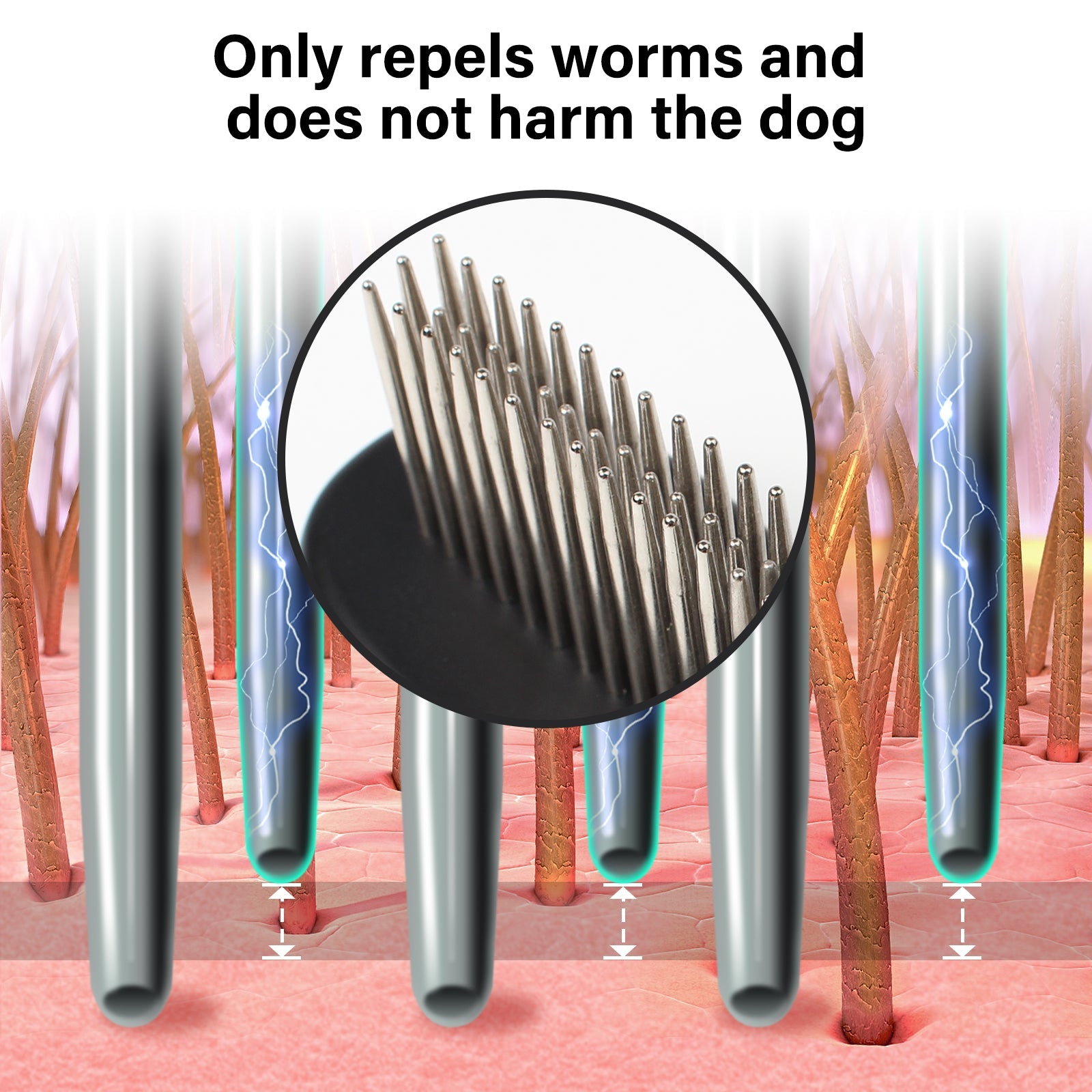 Pet Insect Repellent Comb - Color Can Be Communicated With The Shipper