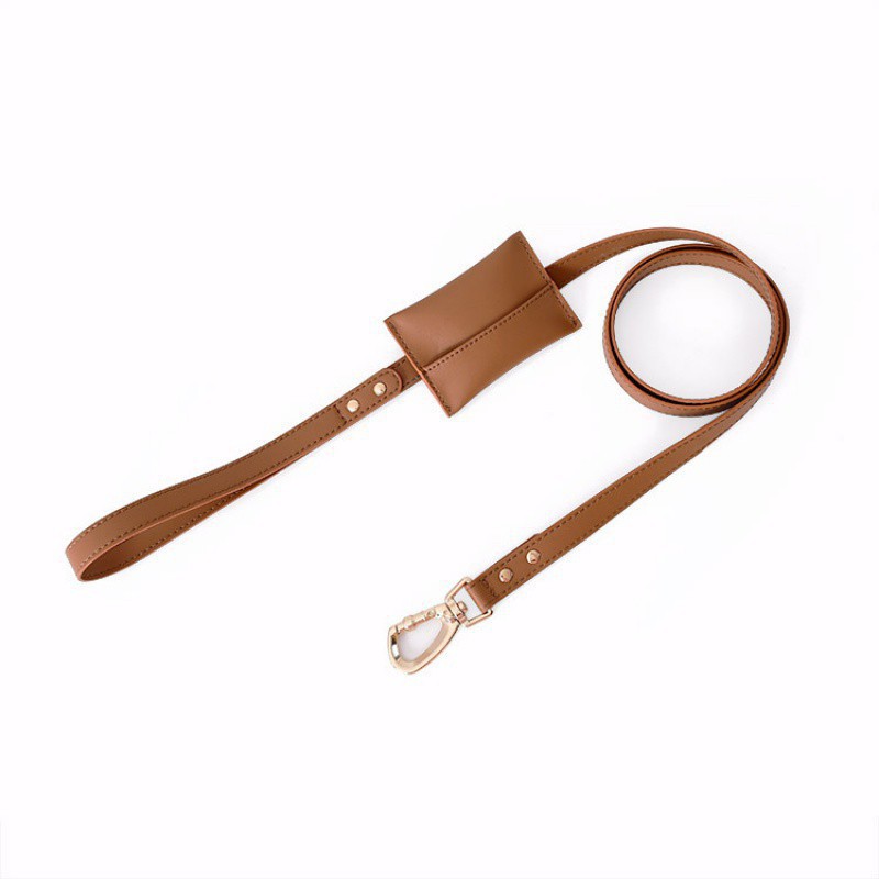 Small Dog Soft Leather Pet Box Harness
