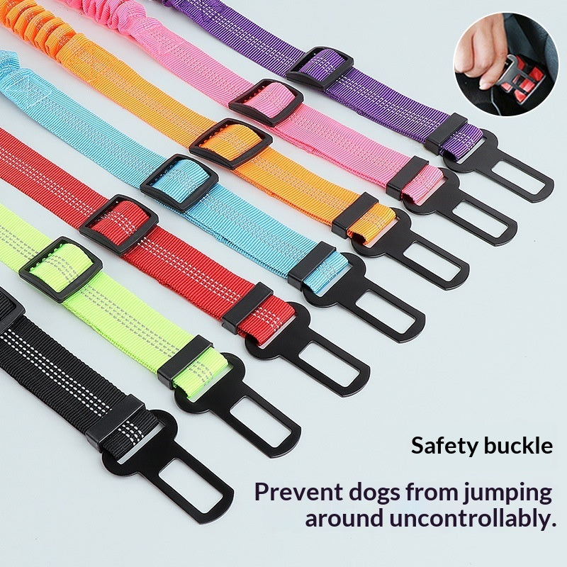 Extendable And Retractable Shock-absorbing Pet Leash