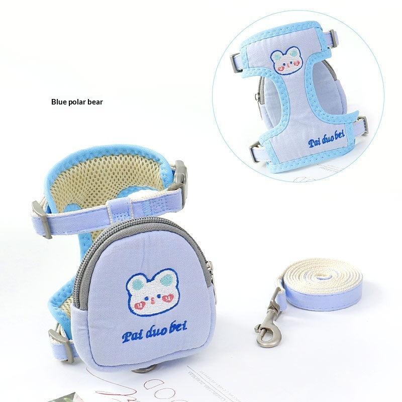 Dog Leash Small Dog Harness