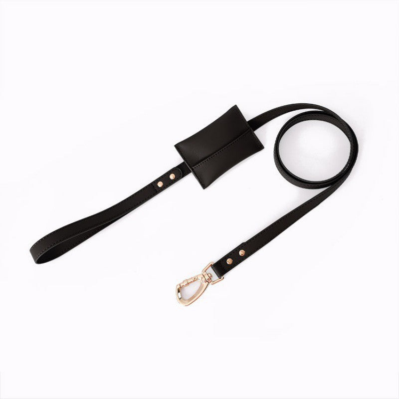 Small Dog Soft Leather Pet Box Harness
