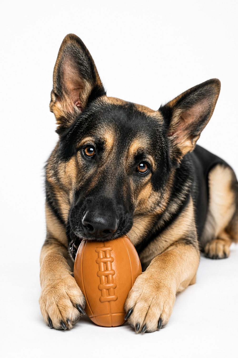 Football Dog Chew Toy & Treat Dispenser - USA Made | SodaPup