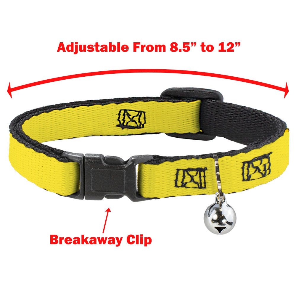 Cat Collar Breakaway - Cali License Plates Stacked