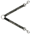 Dog Leash Splitter - BD AUTHENTIC SEATBELT BELT SINCE 1993 Flames Olive/Tan