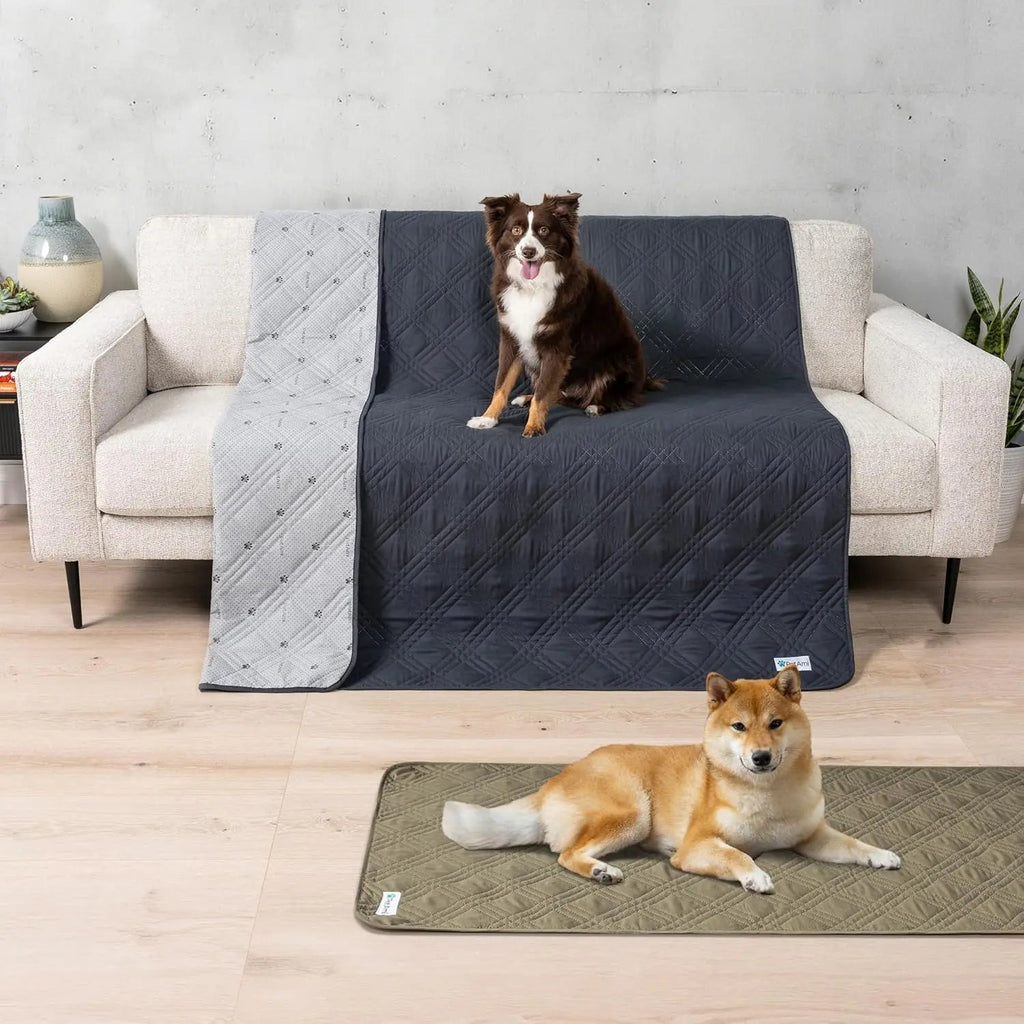 Waterproof Pet Couch Cover Reversible Furniture Protector for Dogs & Cats