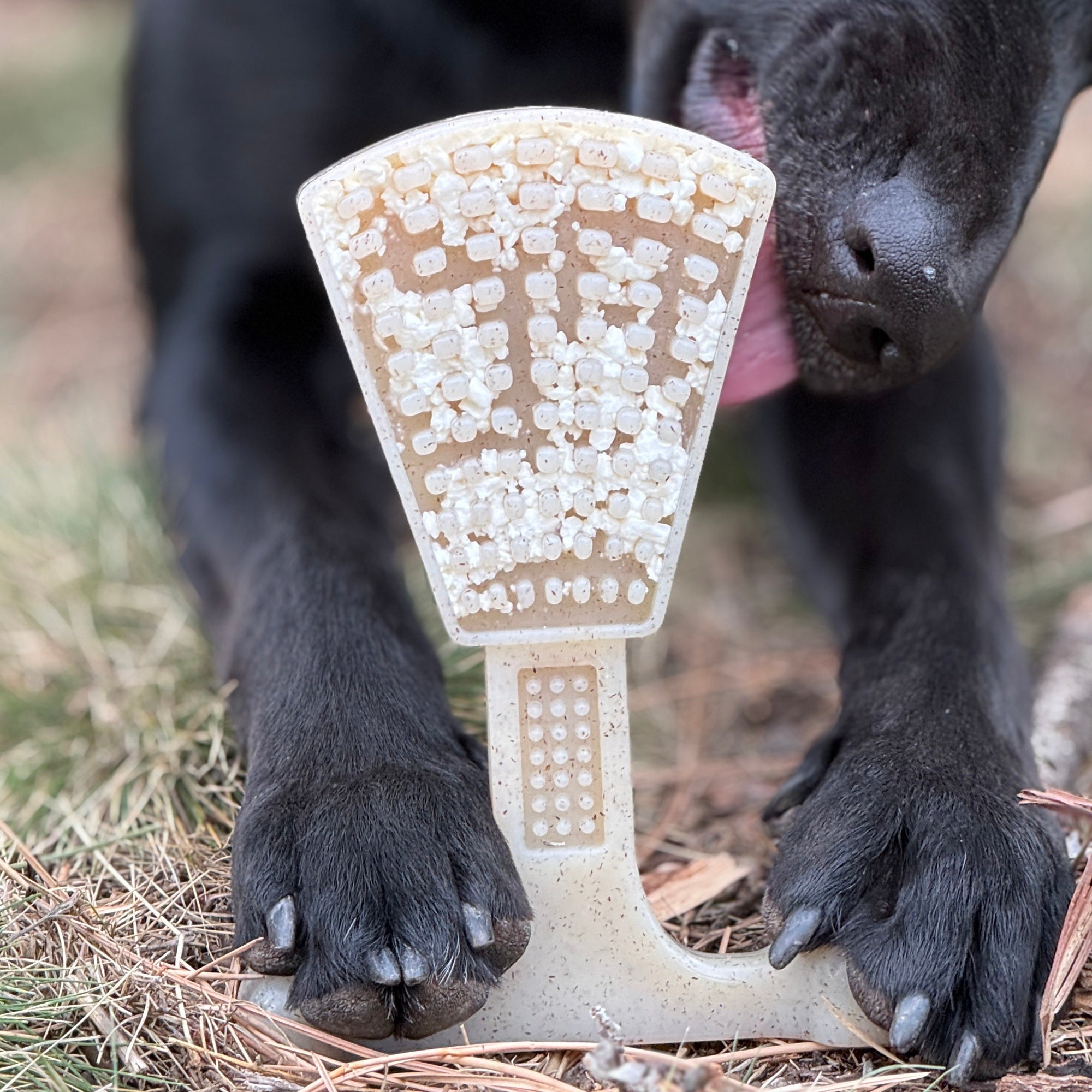 Waffle Tower Nylon Chew & Enrichment Toy | 2-in-1 for Aggressive Chewers | SodaPup