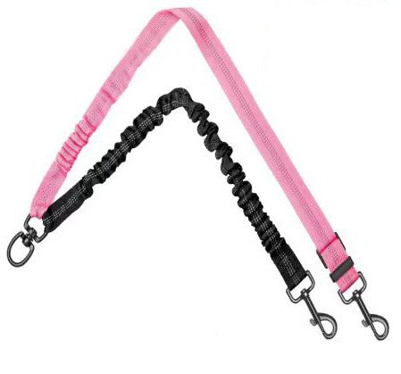 One Leash Two Large Dog Leash And Anti Tangle Bite Resistant