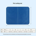 Water-wave-pattern Pet Gel-sponge Cooling Mat
