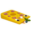Swiss Cheese Wedge Nylon Dog Chew Toy for Aggressive Chewers | SodaPup