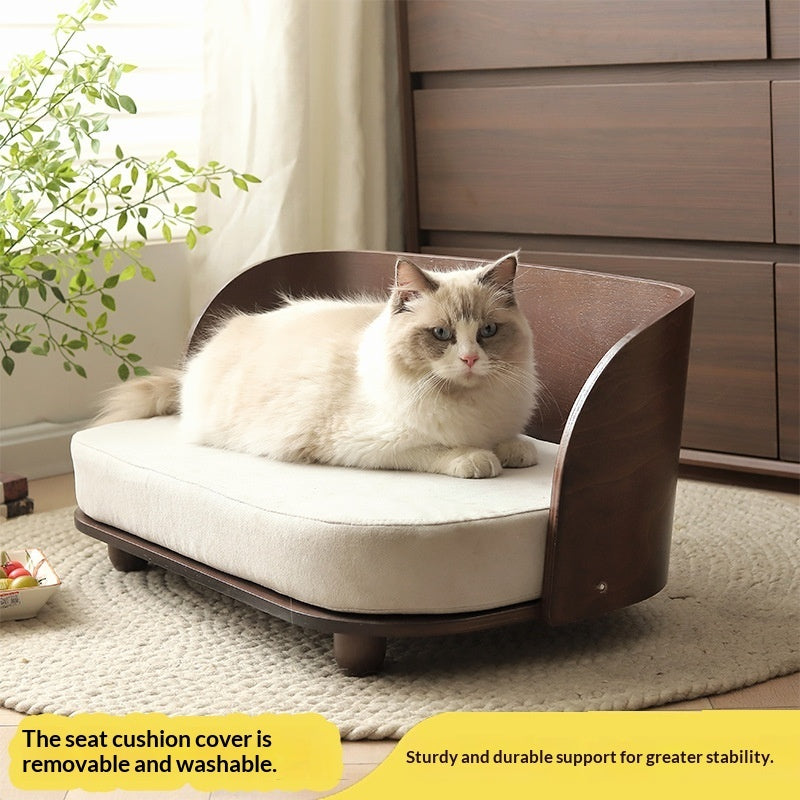 Winter Pet Bed For Small Dogs Detachable And Washable