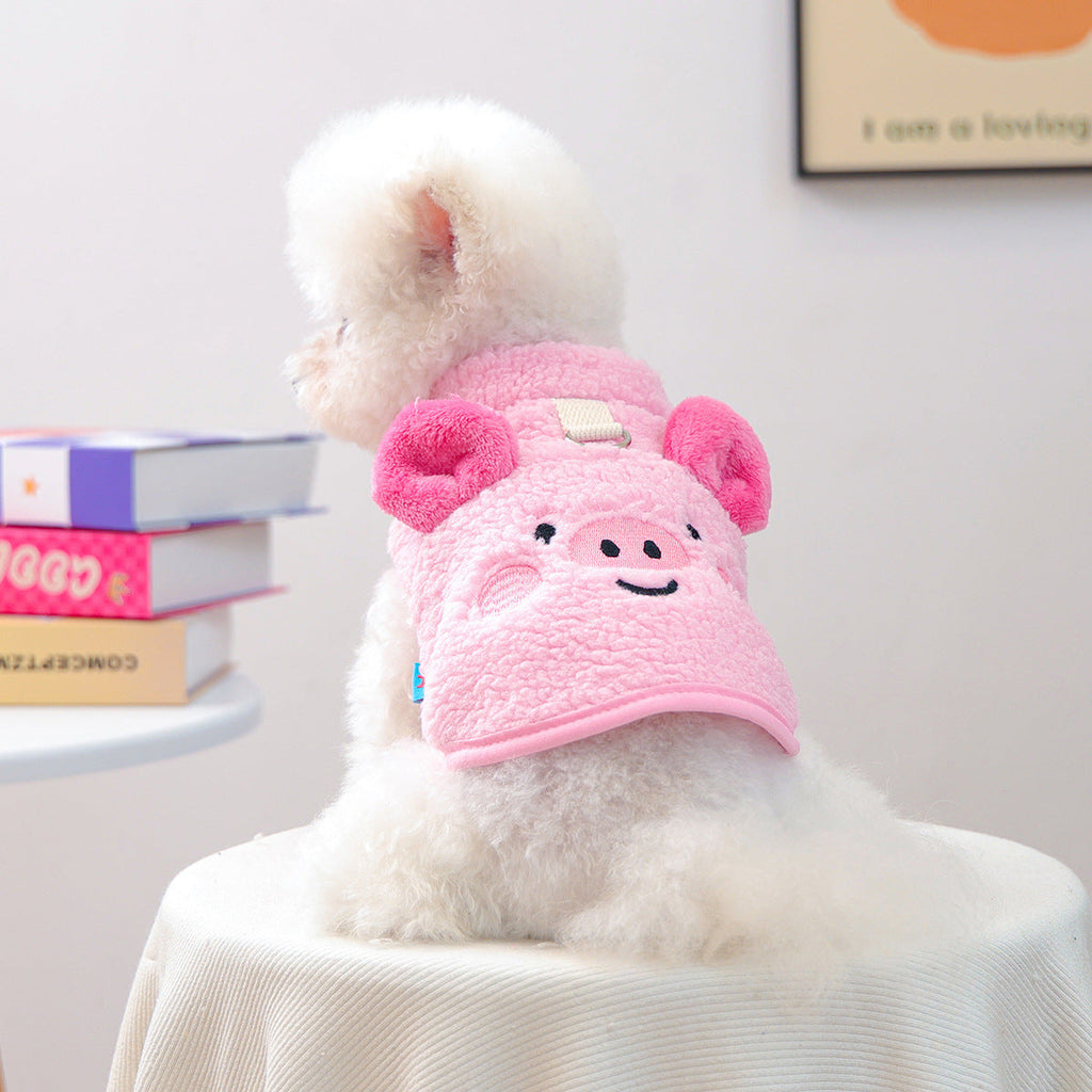Dudu Lambswool Pig-Style Thermal Vest