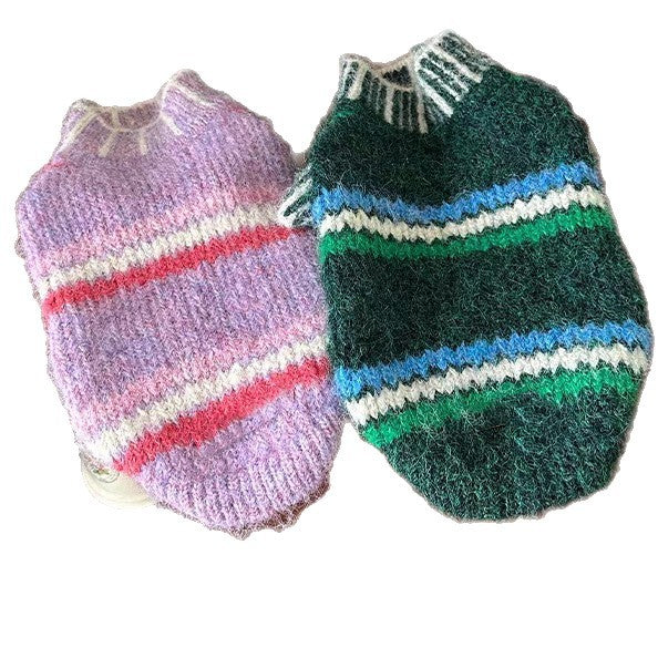 Autumn And Winter Vest, Warm Sweater For Small Schnauzers And Cats