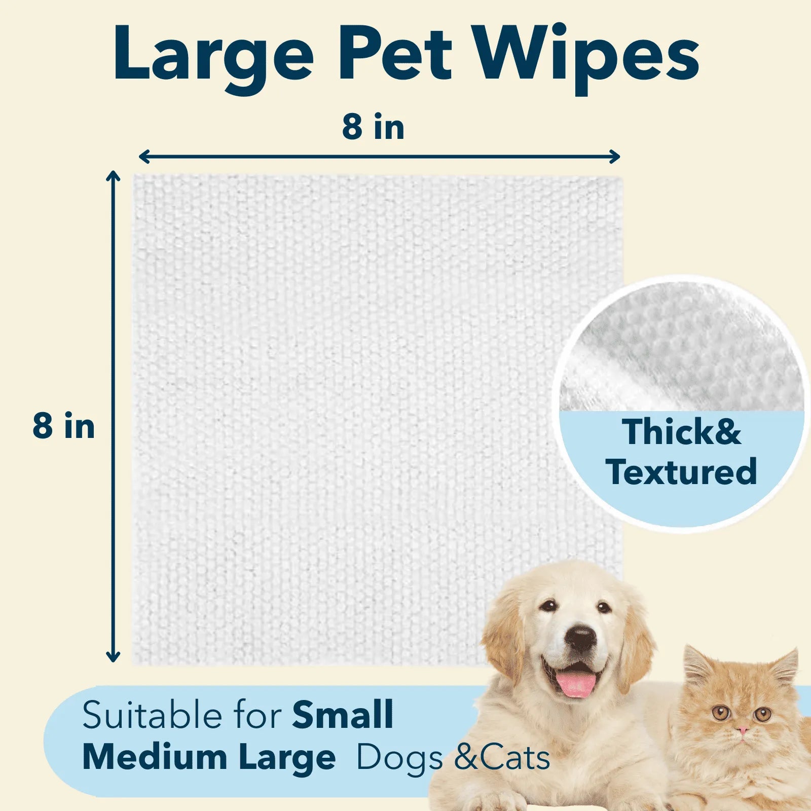 4FurBaby Dog & Cat Grooming Wipes, Plant-Based, Hypoallergenic, 400 Count