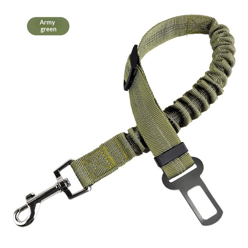 Extendable And Retractable Shock-absorbing Pet Leash