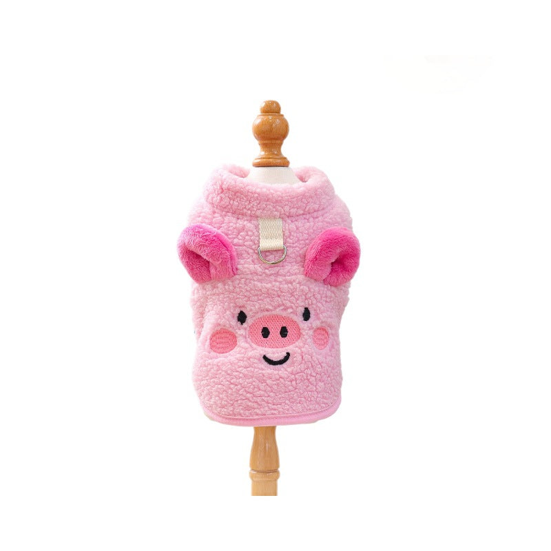 Dudu Lambswool Pig-Style Thermal Vest