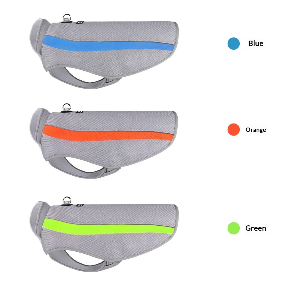 Cooling Vest For Medium And Large Dogs Pet Clothing For Heatstroke Prevention