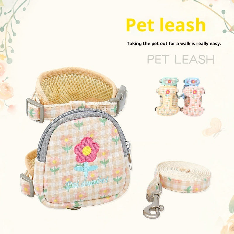 Dog Leash Small Dog Harness