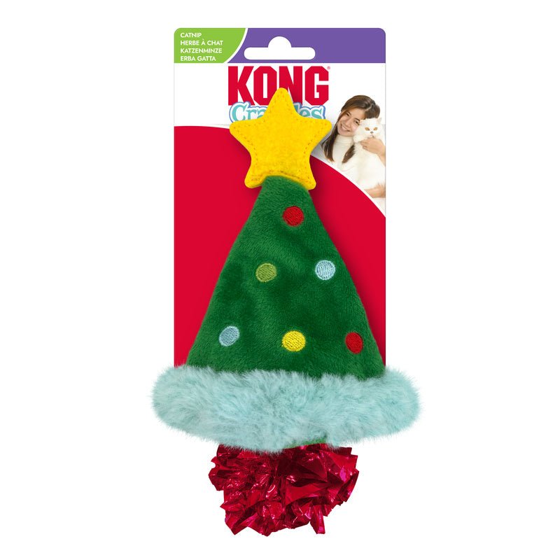 KONG Holiday Crackles Plush Catnip Cat Toys