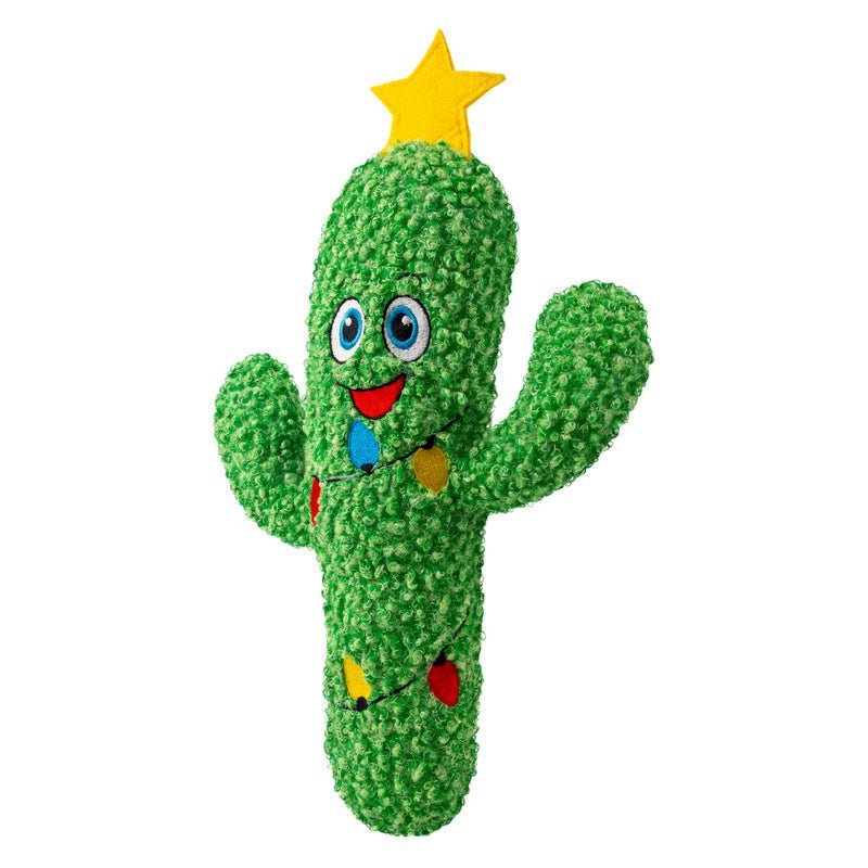 KONG Holiday Kickeroo® Cactus Plush Catnip Crinkle Cat Toy