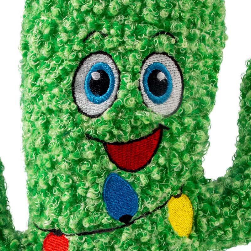 KONG Holiday Kickeroo® Cactus Plush Catnip Crinkle Cat Toy