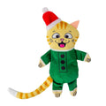 KONG Holiday Plush Pull-A-Partz™ Present Cat Toy, Assorted Colors