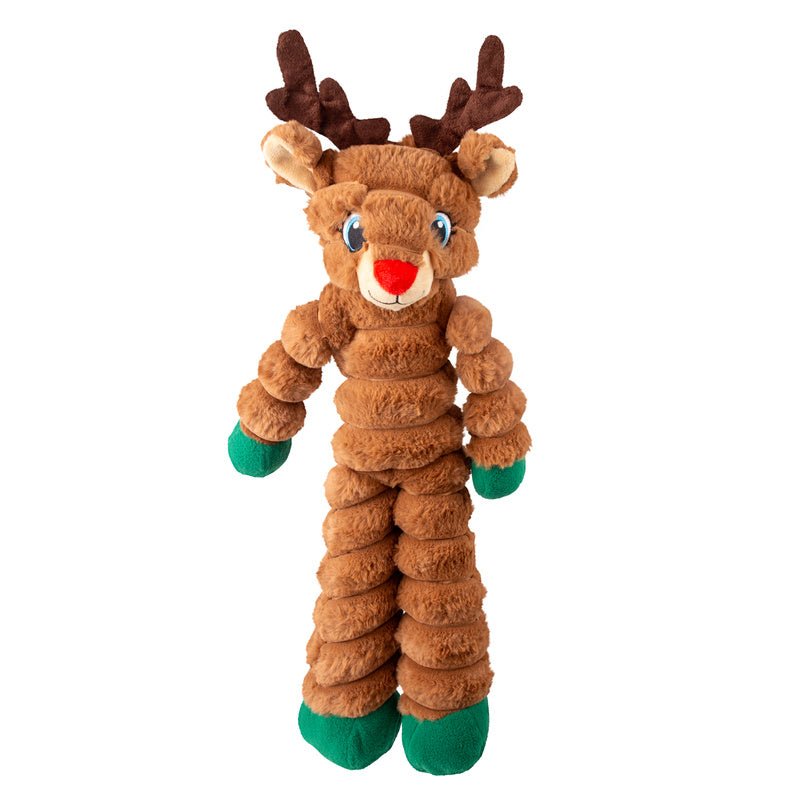 KONG Holiday Shakers™ Crumples Dog Toy, Reindeer, XL