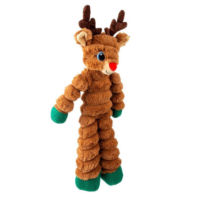 KONG Holiday Shakers™ Crumples Dog Toy, Reindeer, XL