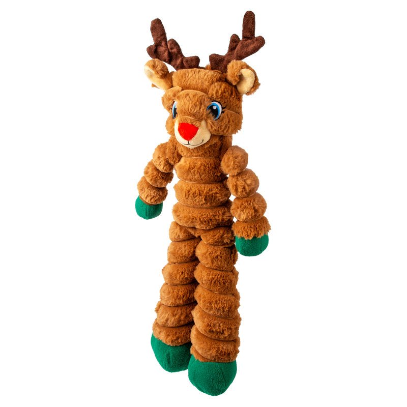 KONG Holiday Shakers™ Crumples Dog Toy, Reindeer, XL