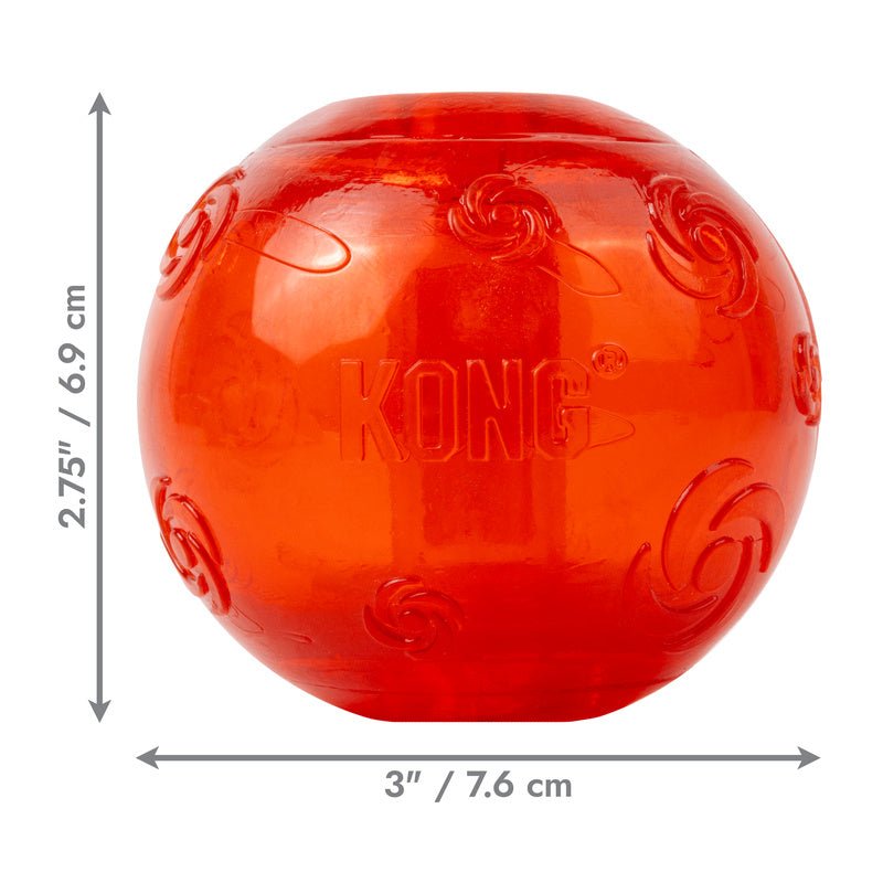 KONG Squeezz® Holiday Dog Toys – Fun Fetch & Chew Toys, Assorted Colors