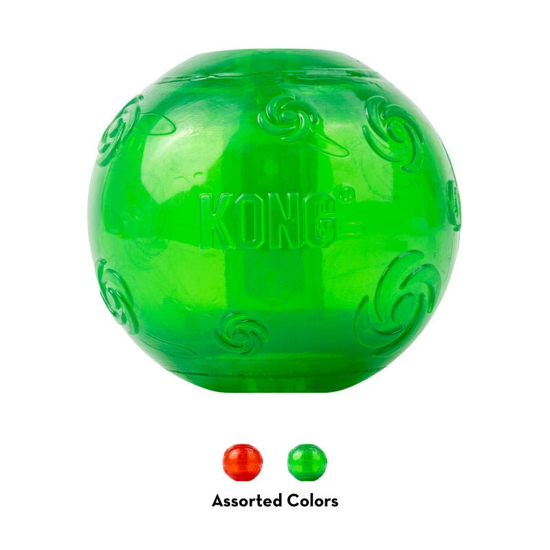 KONG Squeezz® Holiday Dog Toys – Fun Fetch & Chew Toys, Assorted Colors