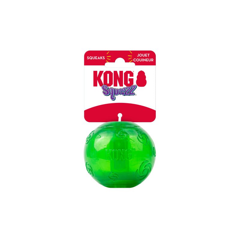 KONG Squeezz® Holiday Dog Toys – Fun Fetch & Chew Toys, Assorted Colors
