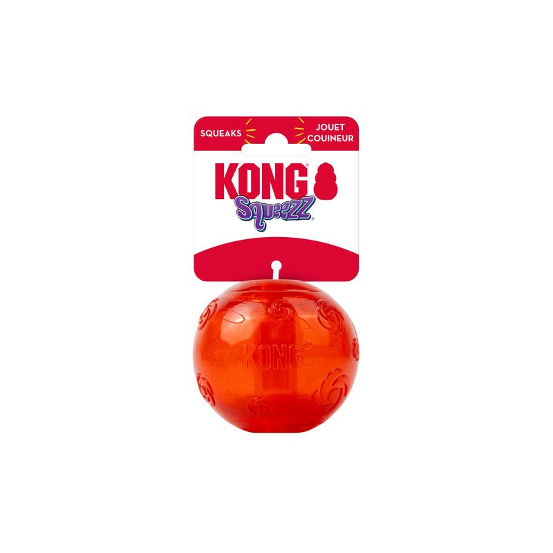 KONG Squeezz® Holiday Dog Toys – Fun Fetch & Chew Toys, Assorted Colors