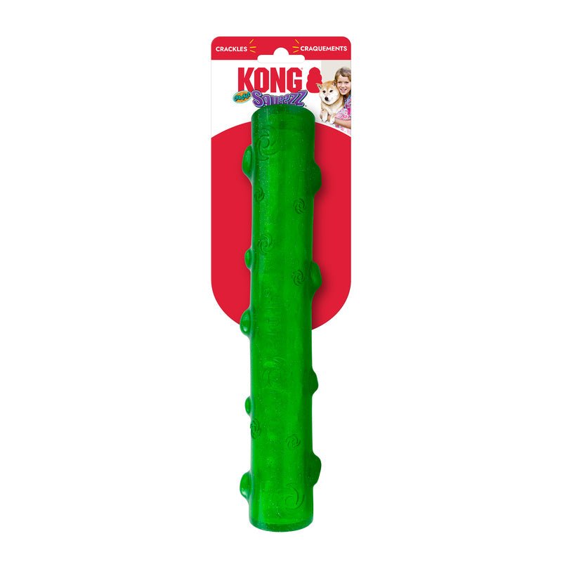KONG Squeezz® Holiday Dog Toys – Fun Fetch & Chew Toys, Assorted Colors